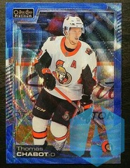 2020-21 O-Pee-Chee Platinum BLUE SURGE #74 Thomas Chabot Ottawa Senators
